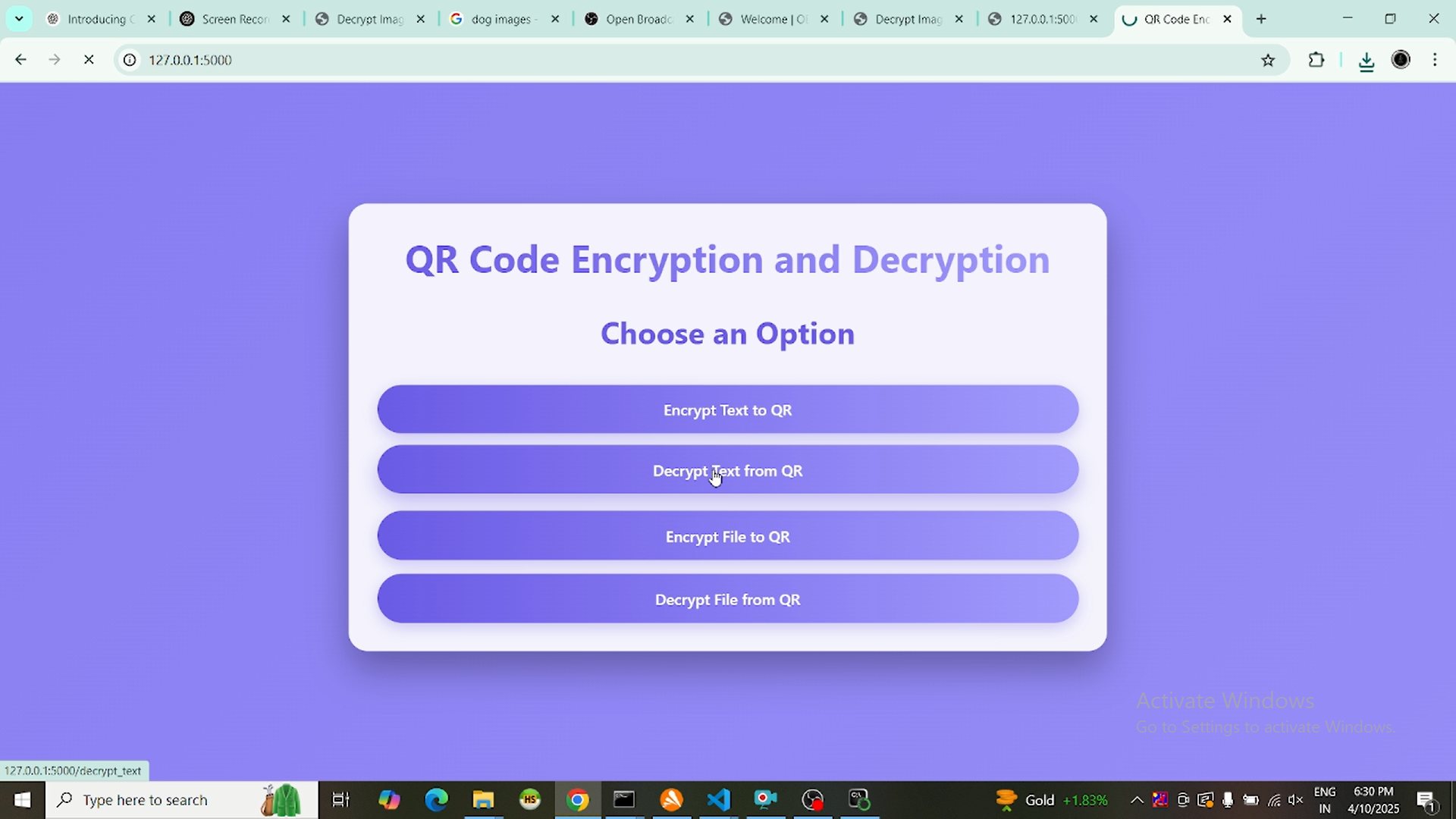 Security Query Code ENHANCING DATA SECURITY AND AUTHENTICATION USING QR CODE-BASED TECHNOLOGY