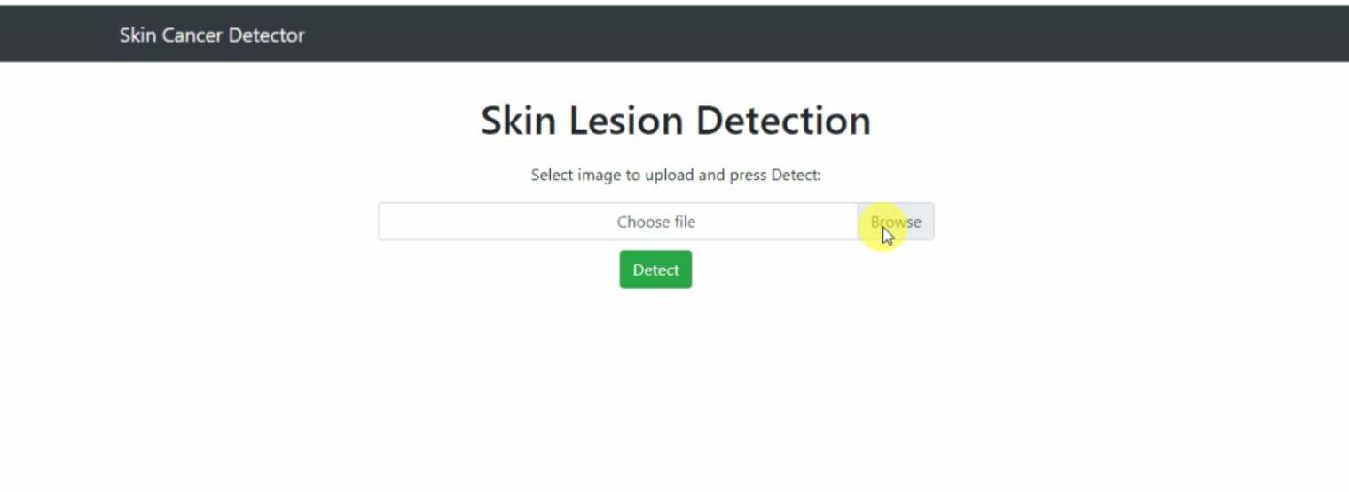 SKIN CANCER DETECTION USING FLASK API  A Smartphone Based Application For Skin Cancer Classification Using Deep Learning With Clinical Images And Lesion Information